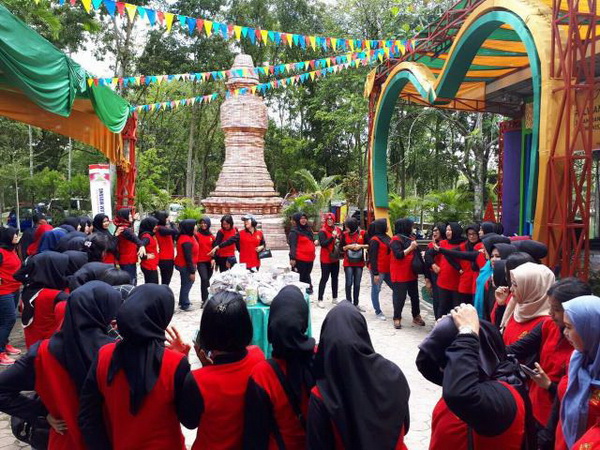 HUT ke-69, Polwan Polresta Pekanbaru Gelar Family Gathering